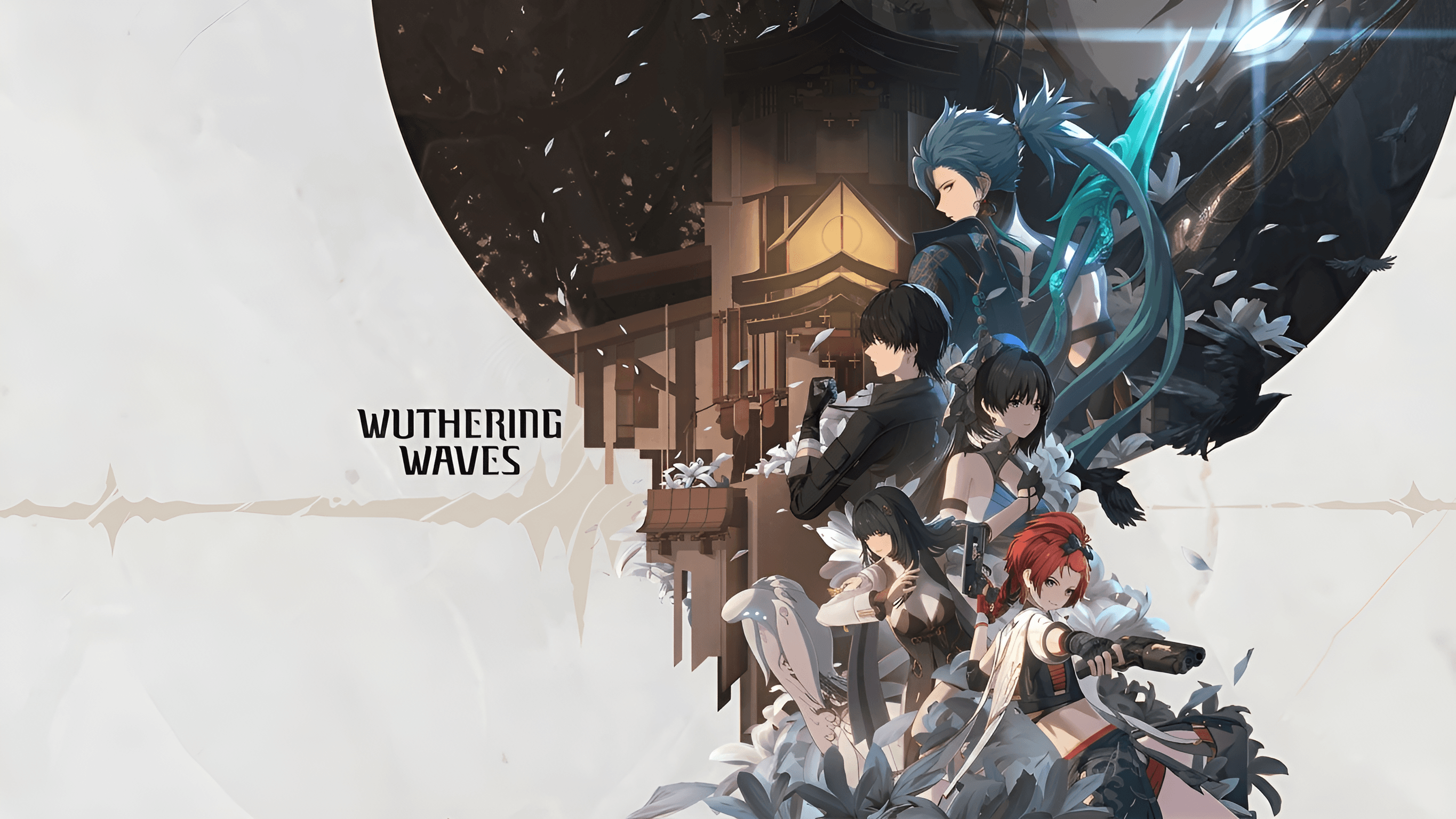 AI Upscale Wuthering Waves Art | Enhanced Game Wallpaper