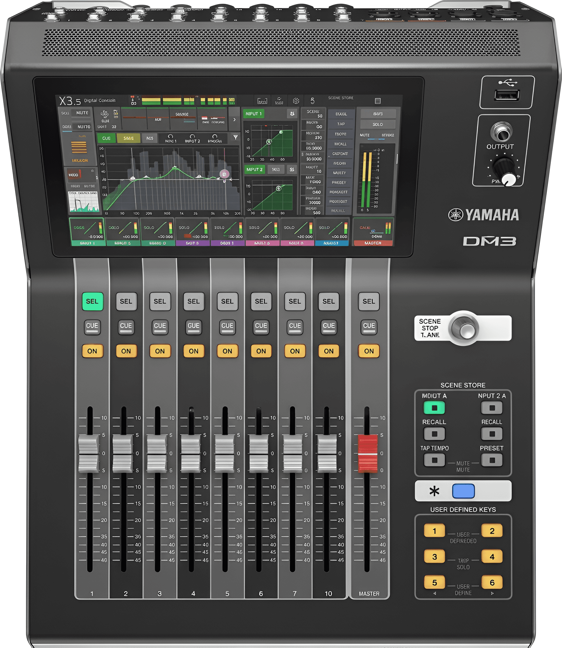 Upscale Yamaha DM3 Digital Mixer Photo for Crisp Detail | BgRemovit