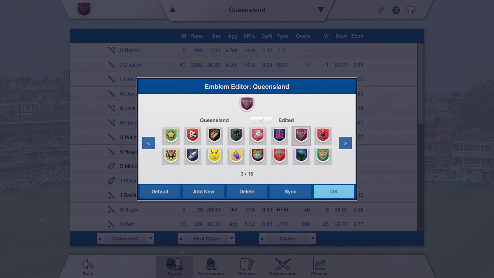 Cricket Captain 2026 screenshot