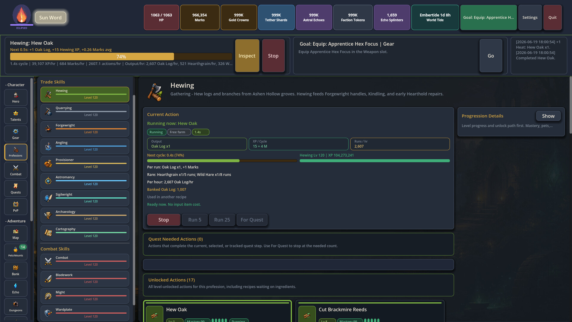Astaryn: RPG Idler screenshot