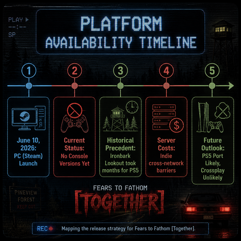 Infographic: Breakdown of crossplay support Scratch Creek platform availability