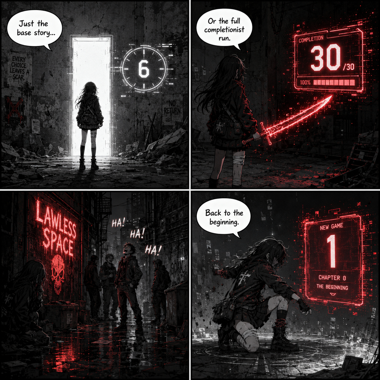 Comic Grid: The brutal cycle of the lawless space