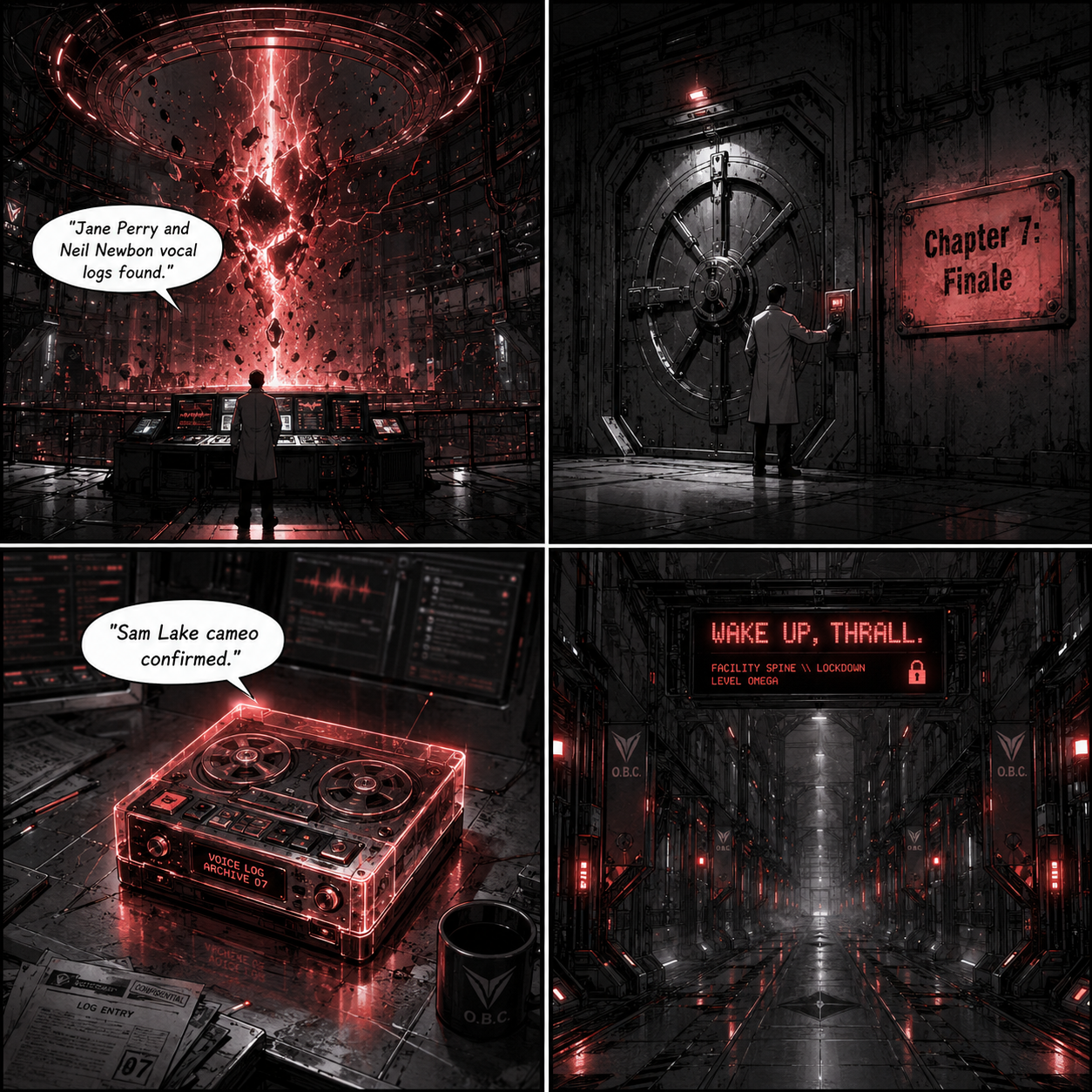 Comic Grid: The narrative climax of Chapter 7 Finale