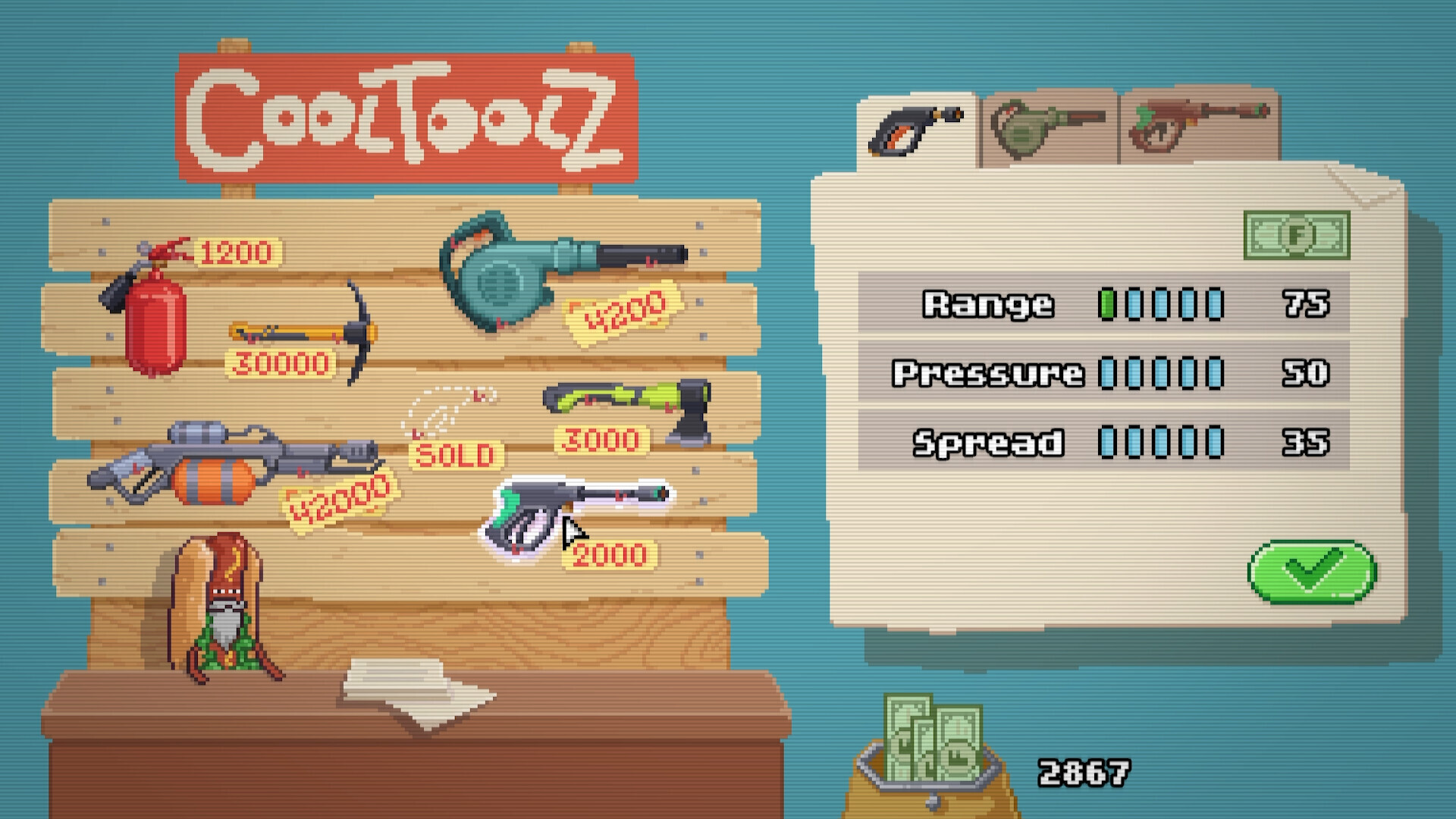 Moldwasher screenshot