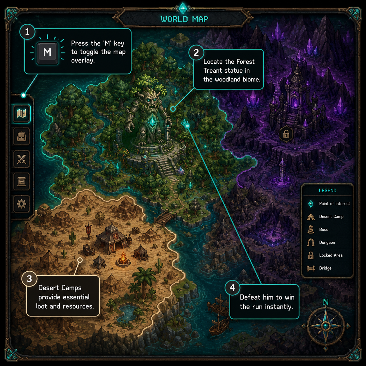 Annotated Diagram: How to read the GEODE map overlay.