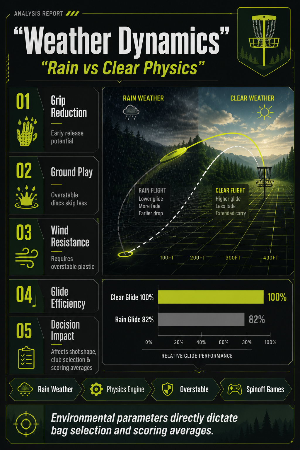 Analysis Report Poster: Weather Dynamics and Physics Engine.