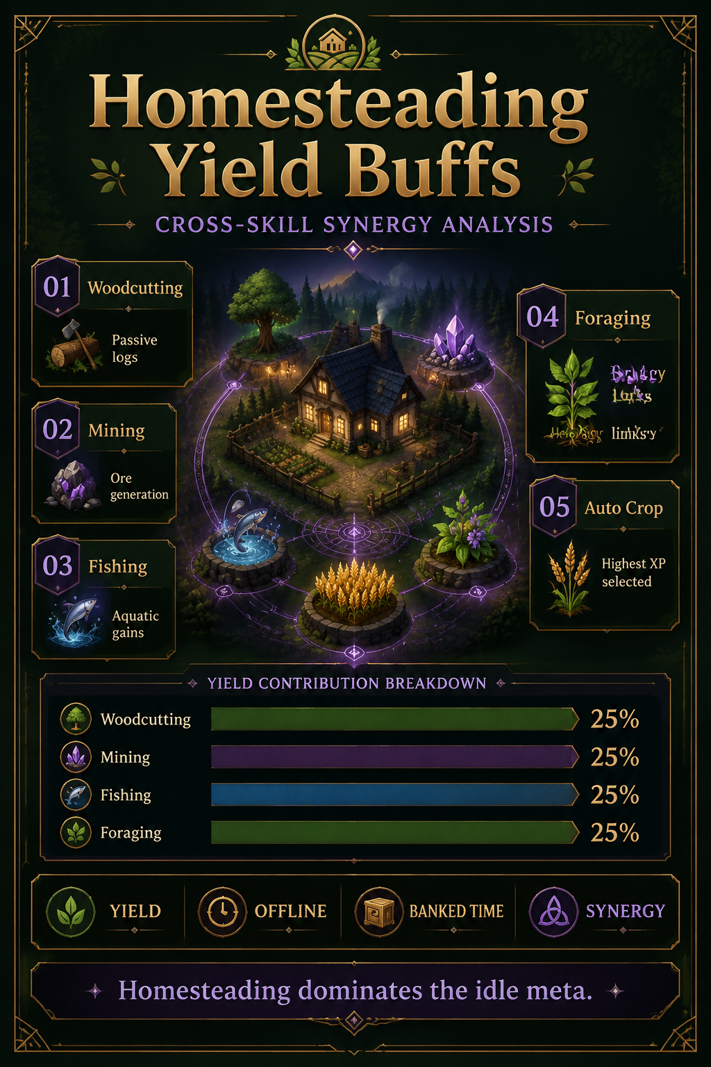 Analysis Report: Homesteading cross-skill benefits