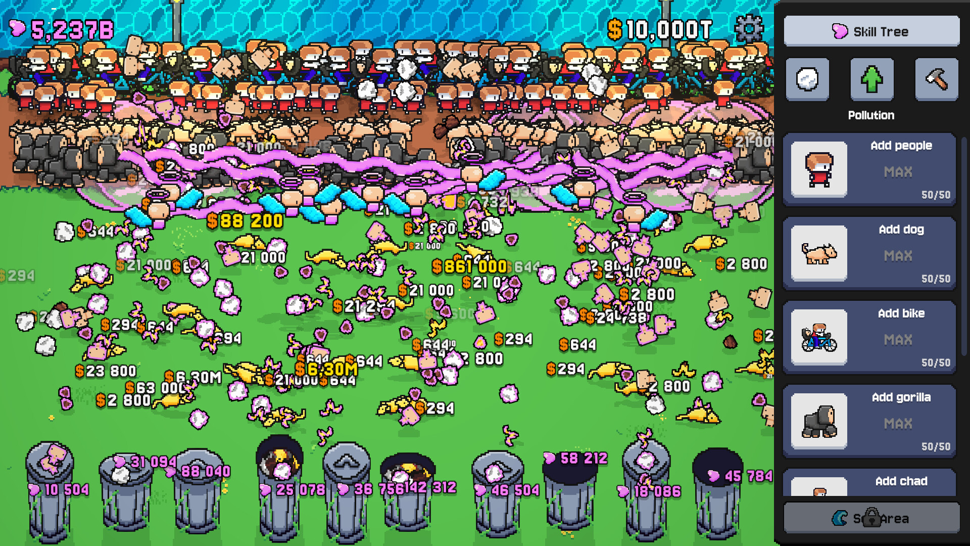 Garbage Growth screenshot