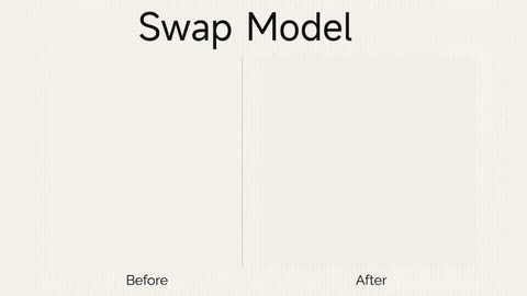 BgRemovit Swap Model and Background demo — replace fashion model and product backgrounds with AI in one click while preserving the subject